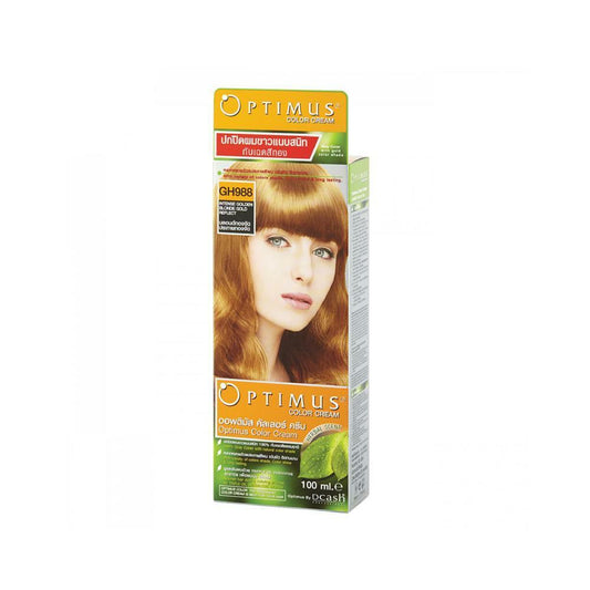 OPTIMUS Color Cream Gray Cover GH988 Intense Golden Blonde Gold Reflect 100 ml