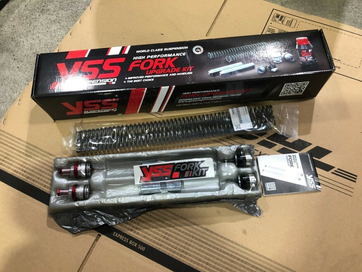 YSS FRONT FORK UPGRADE KIT FOR SUZUKI GSX-R 150 2017