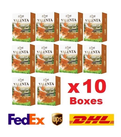 10xValenta Instant Thai Tea Weight Management High Fiber Detox Burn Fat Slimming