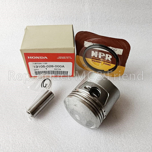 Piston + Rings + Pin OS 1.00 Dia: 50.00mm For Honda S90 SL90 ST90 CL90 CM91 CT90