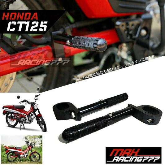 Rear Footrest Passenger Foot Pegs Set Honda 2020-2022 CT125 Trail Hunter Cub