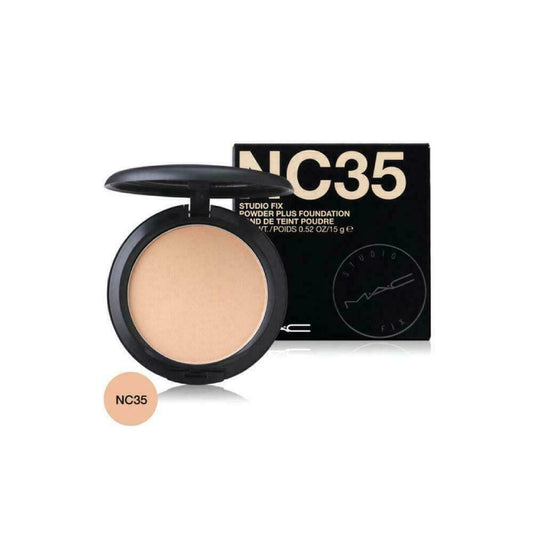 MAC Studio Fix Powder Plus Foundation #NC35 15 g or 0.52 oz