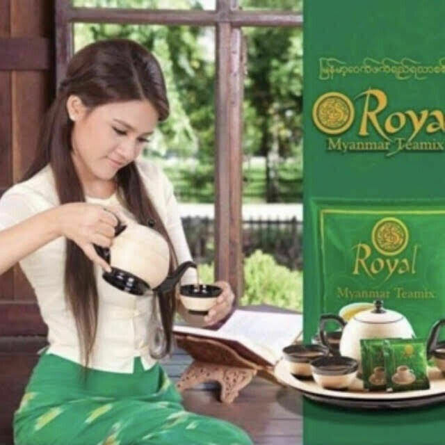 Burmese Teamix Royal Myanmar Tea Milk 3 In 1 instant 30 sachets