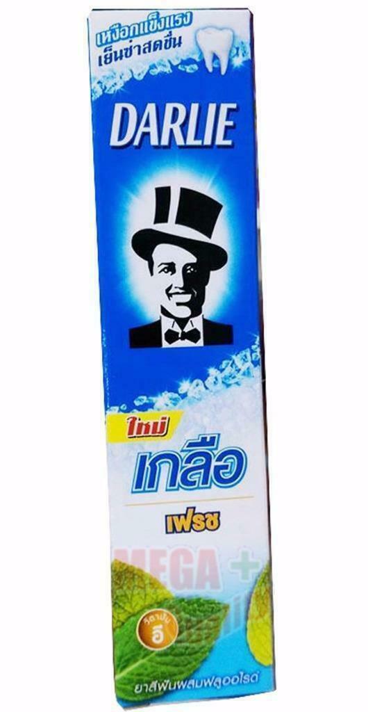 75g. Darlie Pro Active SALT FRESH Fluoride Pepermint Toothpast Fresh Breath