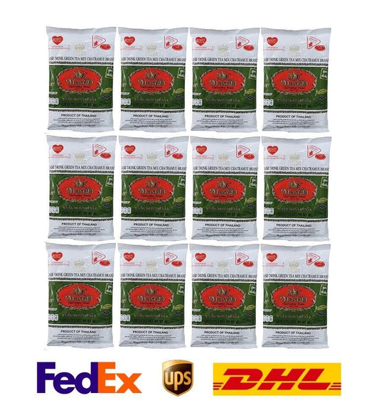 12x 180g. Chatramue Extra Green Green Tea Concentrate Beverage Thai Restaurant