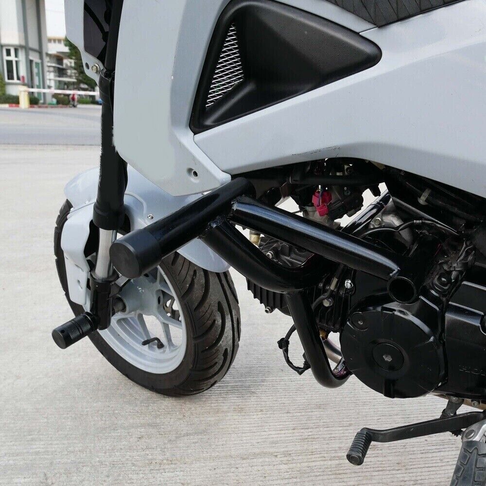 Honda Grom Crash Cage (Fits : 13-20) Motorcycle Subcage Stunt Part Black Steel