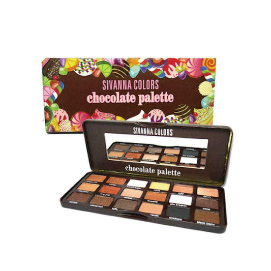 SIVANNA COLORS Chocolate Palette Eyeshadow HF7006 #01 26 g or 0.92 oz