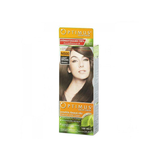 OPTIMUS Color Cream Gray Cover N500 Light Brown 100 ml soft and shiny