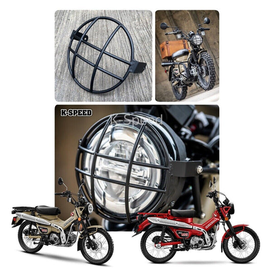 Metal Headlight Head Lamp Cover Guard Protector For Honda CT125 2022 - 2023