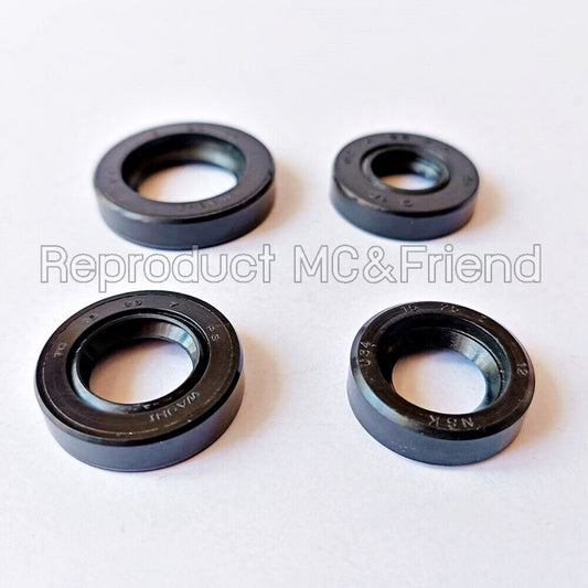 Oil Seal Kit Set4 : Fits Honda CB100 CB125S CL100 CL100S TL125 XL100 SL100 SL125