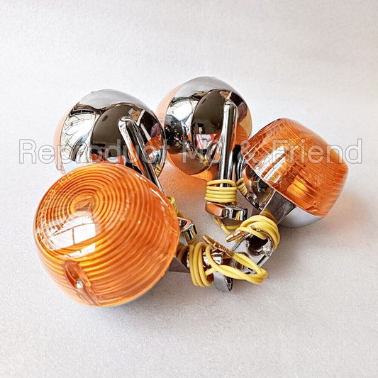 4x Turn Signal Lamp For Honda CB100 CL100 S90 CL90 CT90 CT70 CA175 CG110 CG125