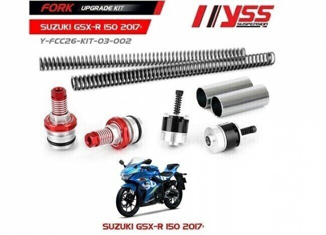 YSS FRONT FORK UPGRADE KIT FOR SUZUKI GSX-R 150 2017