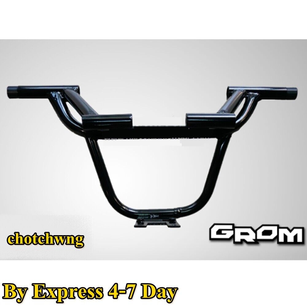 Honda Grom Crash Cage (Fits : 13-20) Motorcycle Subcage Stunt Part Black Steel