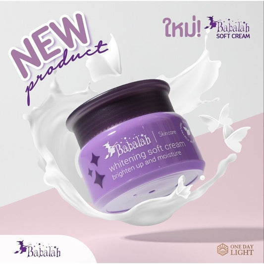 Babalah Whitening Soft Cream white skin remove dark spots add moisture skin 30g
