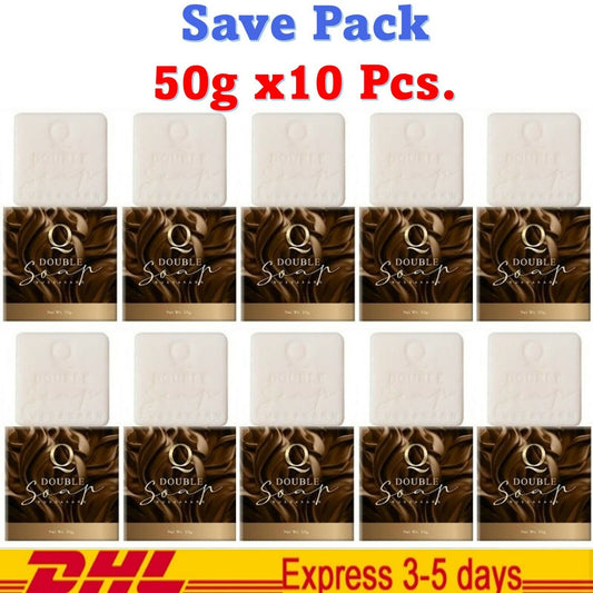 10x Q Double Soap Reduce Blemishes Freckles Wrinkles Soft Foaming Deeply Clean