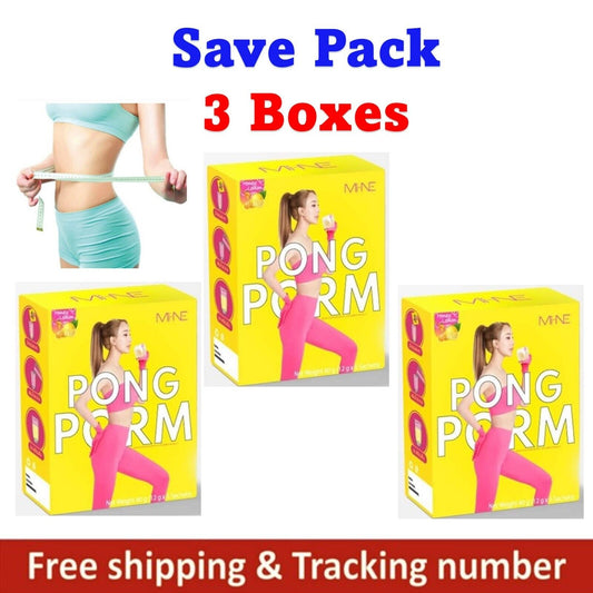 3x Pongporm Mymint Dietary Supplement Detox Weight Control Block Burn Break