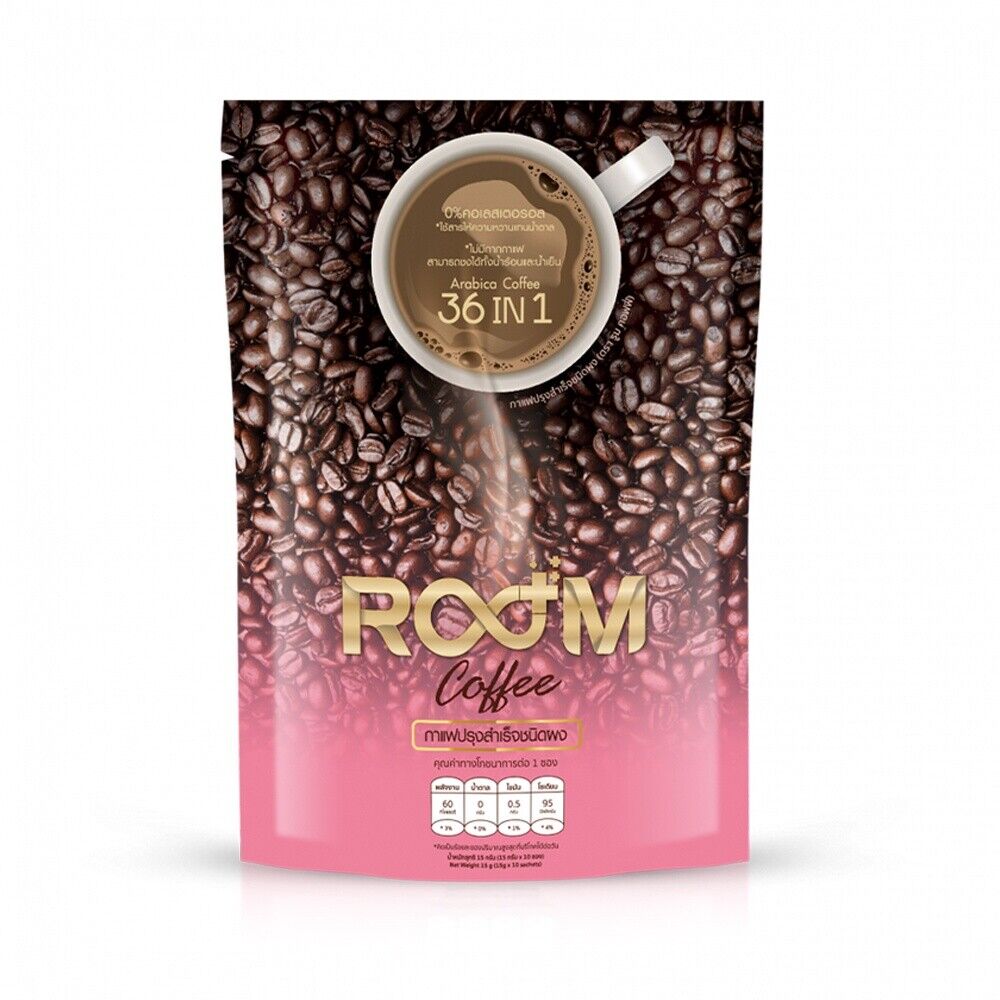 10x Room Coffee Instant Mix Arabica 36 in 1 Collagen Slim Fit Weight Control