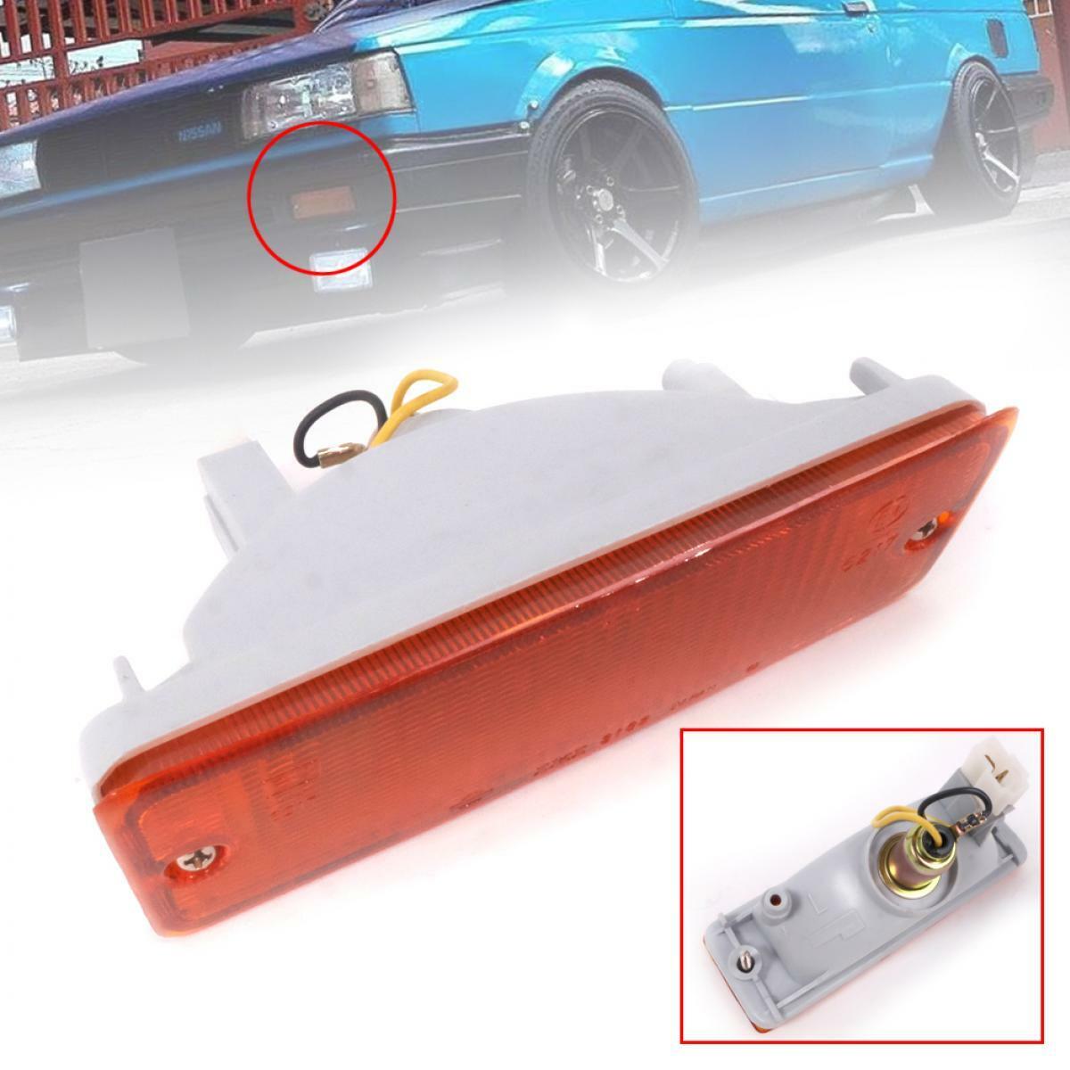 Front Turn Signal Light Indicator Lamp LH Left Fit Nissan Sunny Sentra B12 85-90