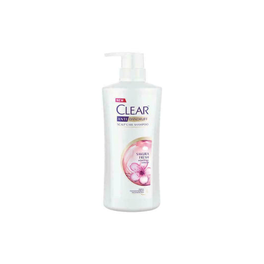 Clear Anti Dandruff Sakura Fresh Scalp Care Shampoo 480 ml refreshing