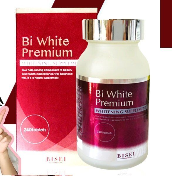 Japan Bi White Premium Whitening Supplement 240 Tablets ????? #ibea