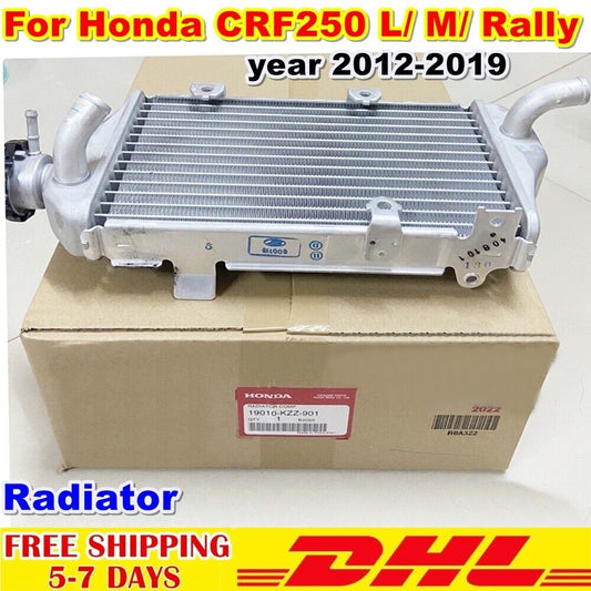 R1 Radiator Aluminum For Honda Crf 250 M L Rally 2012 - 19 Service center Parts