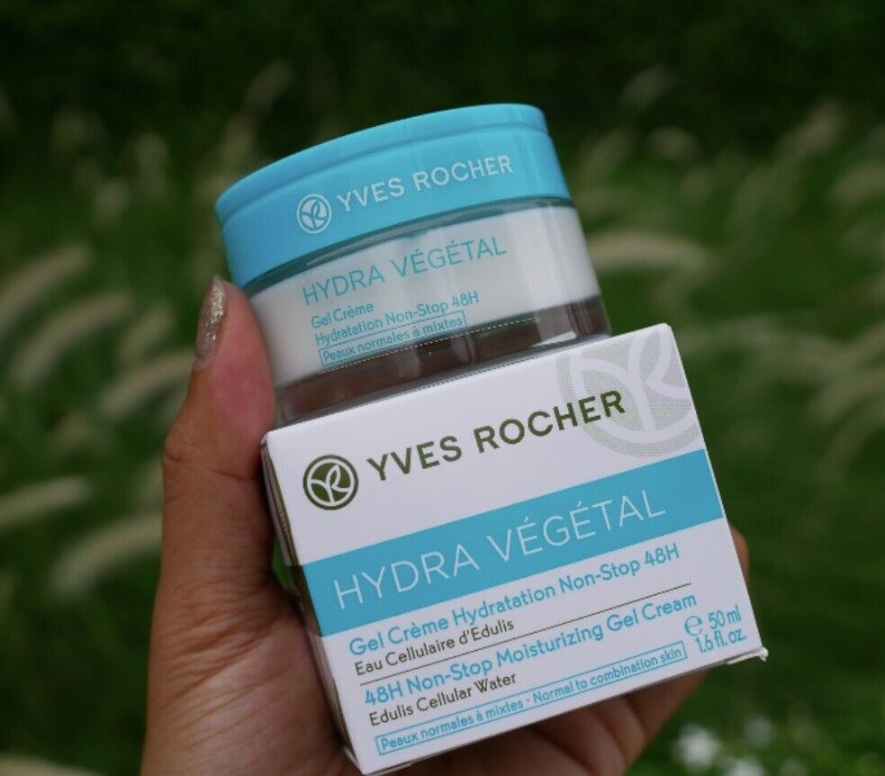 Yves Rocher Hydra Vegetal V2 48H Non Stop Gel Cream high moisturized 50 ml.