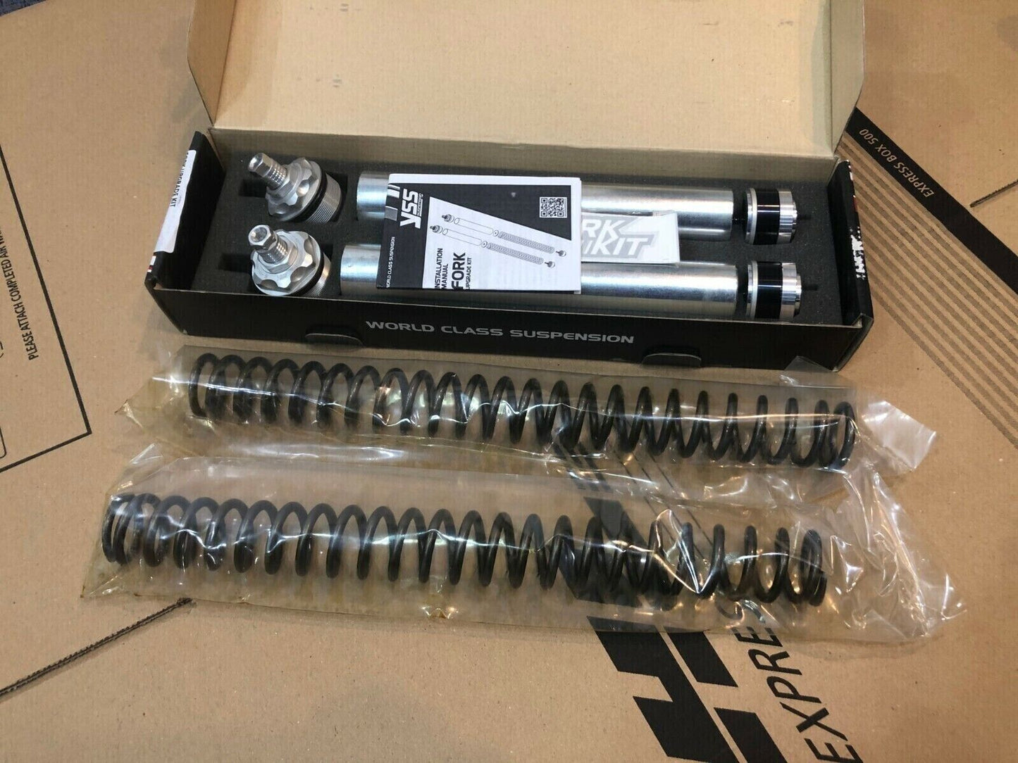 YSS FRONT FORK UPGRADE KIT FOR TRIUMPH SCRAMBLER 900 2012