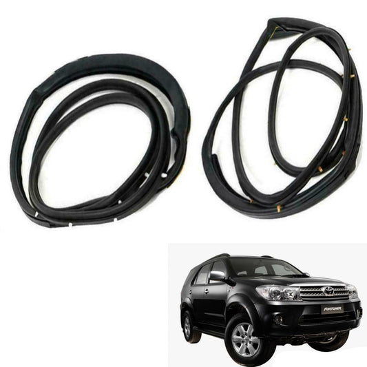 Door Rubber Seal Weatherstrip Front LH RH Fit Toyota SW4 Fortuner 2005-2014 SUV