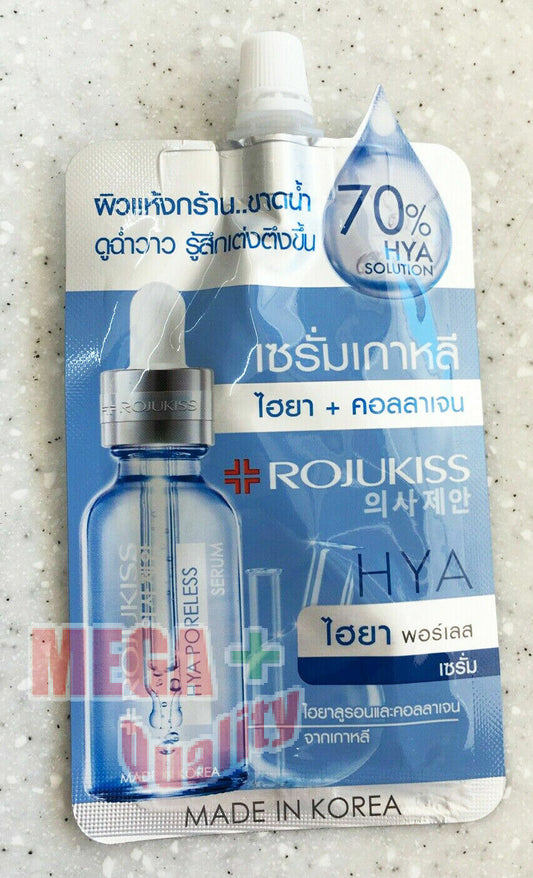 Rojukiss HYA Poreless Collagen Serum Moisturising Oil Control Nourish 6ml.