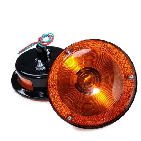 Tail Light Rear Lamp Amber Combination For Jeep Willys CJ3 CJ5 1945-1975