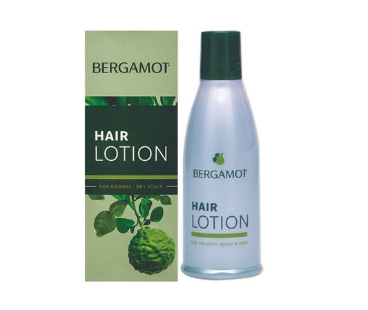 Bergamot Hair Lotion Help for dandruff & hair loss 90ml.