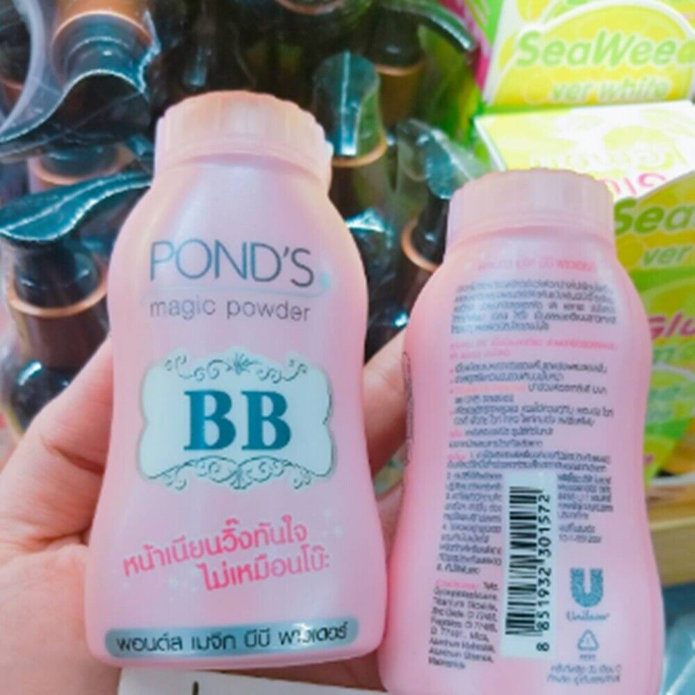 Set 12 Pond's Magic BB Powder Oil Blemish Control UV Whitening Protection Clear