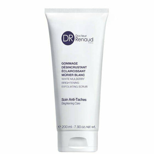 Dr Docteur Renaud White Mulberry Brightening Exfoliating Scrub 200ml Salon #ibea