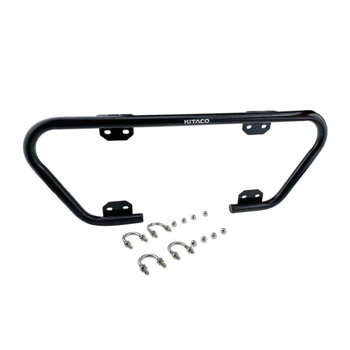 FIT HONDA TRAIL 125 CT125 HUNTER CUB GUARD CRASH ENGINE BUSH BLACK BAR GRILL