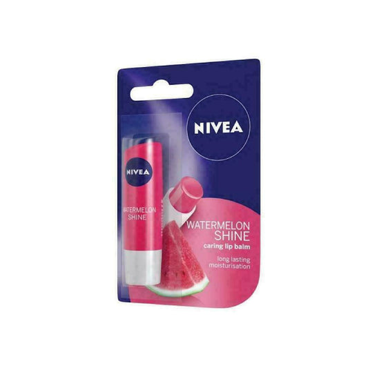 Nivea Watermelon Shine Caring Lip Balm 4.8 g x 2