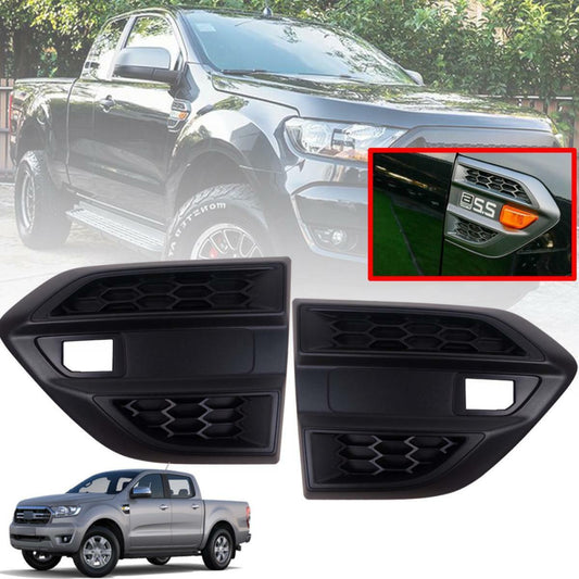 Black Side Vent Fender Cover Genuine Pair For Ford Ranger XLS 2015 16 17 2018