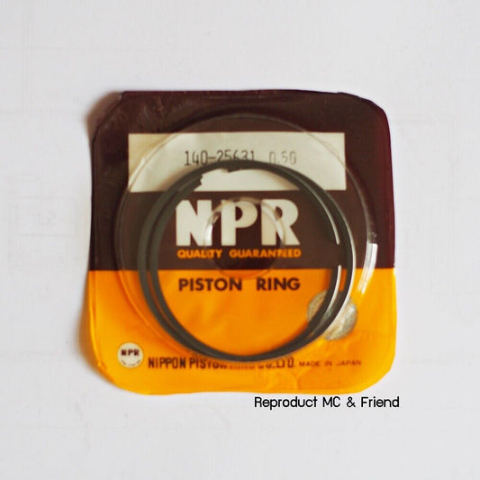 Piston Ring Set 1.00 Oversize JP : Fits Suzuki 1973-1977 TS100 TC100 GT185