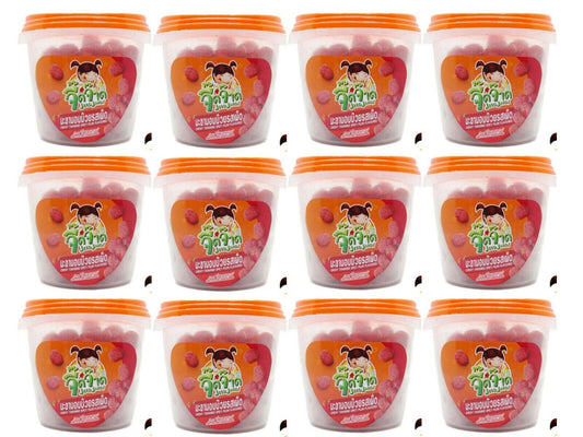 12x JEEDJARD Chewy TAMARIND Plum Spicy Candy Thailand Snack Delicious Fruit Food