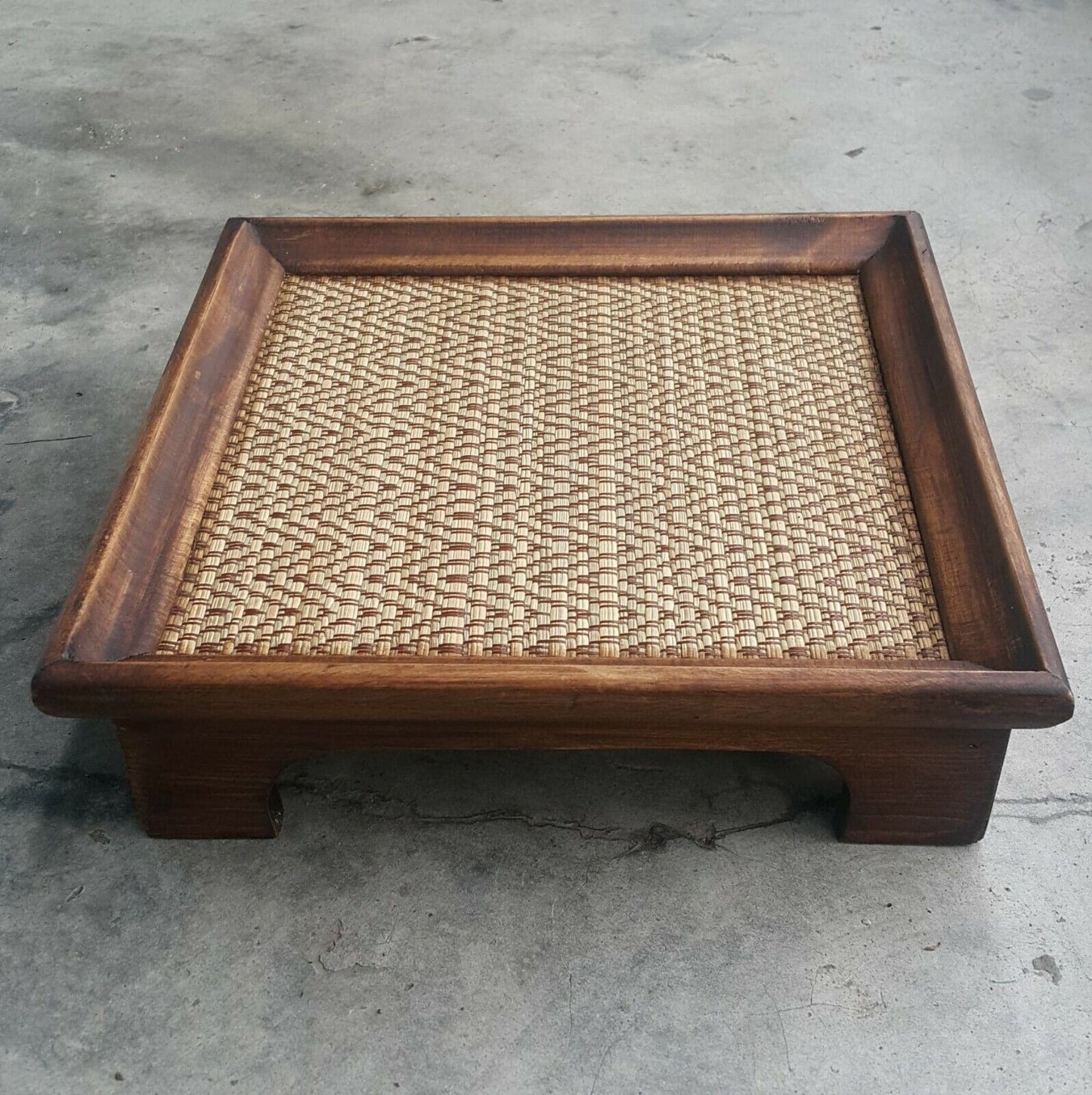 Square Serving Bamboo Wooden Tray For Dinner Trays Tea Bar Breakfast Food
