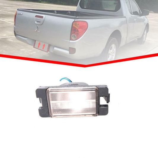 Rear License Plate Lamp Lights Fit Mitsubishi Triton L200 MN ML 2005-2014
