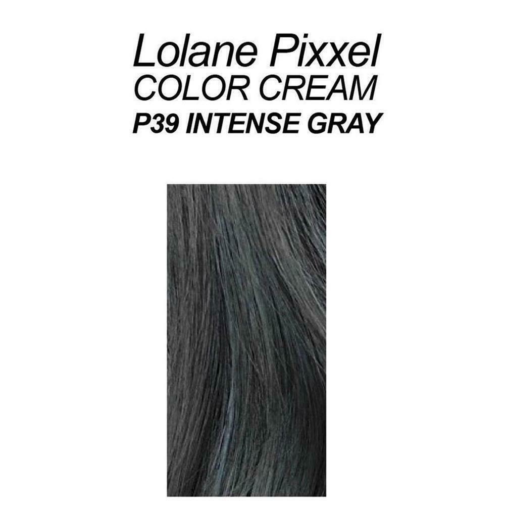 2 x Lolane Pixxel P39 Intense Gray Hair Permanent Dye Color Cream various colors