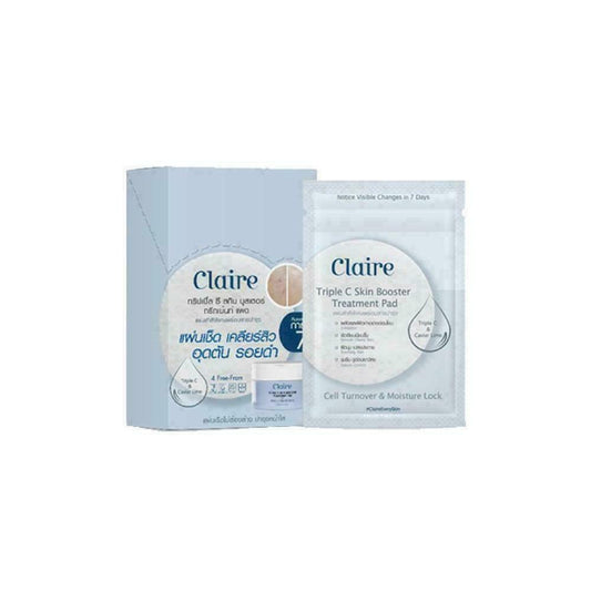 Claire Triple C Skin Booster Treatment Pad 14 ml 0.47 fl oz (7 Pads)