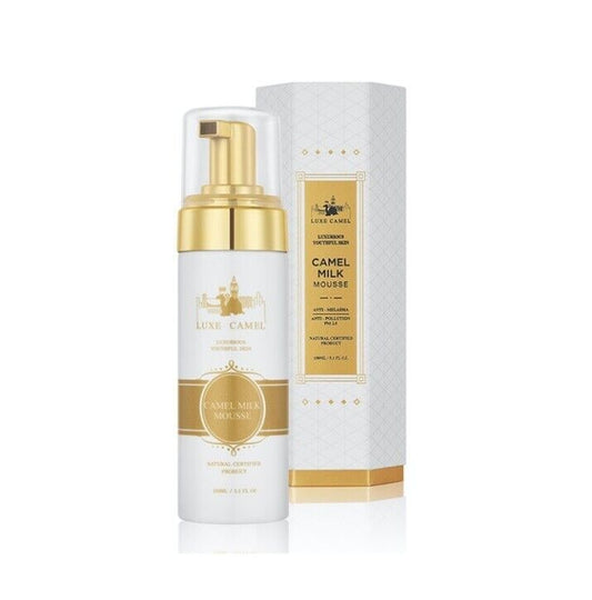 Luxe Camel Milk Mousse Deep Cleansing Foam Clean Clear Face Dark Spot Fade 150ml