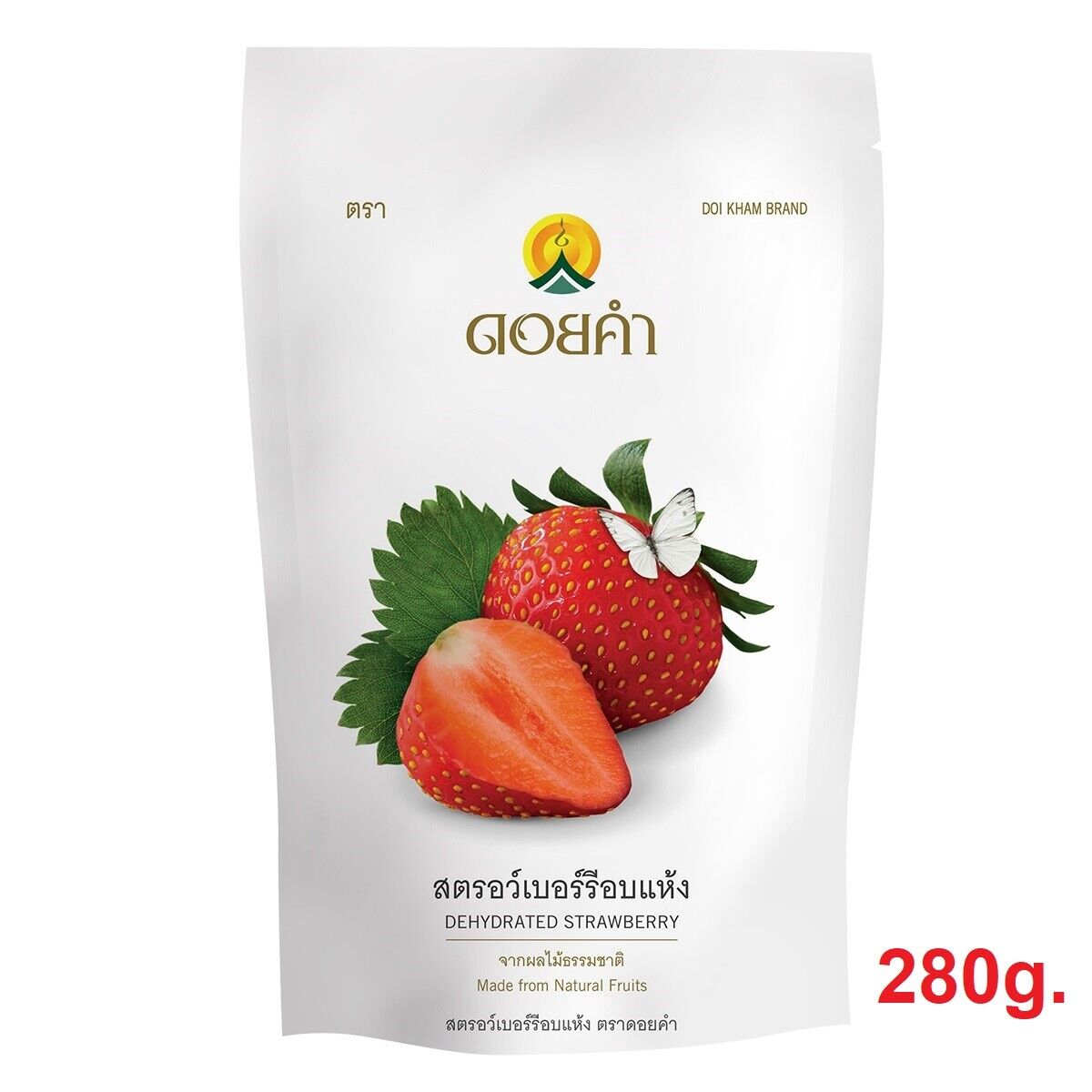 Doi Kham Fruit Dehydrated Snack Delicious taste no color artificial flavor added