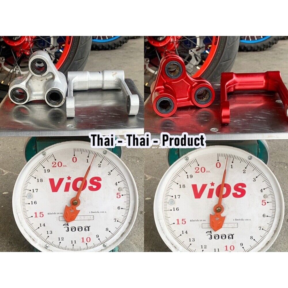 Rear Shorter Lowering & Arm Sub Assy 1.5'' For Honda Crf300 L Rally Red 600g -P