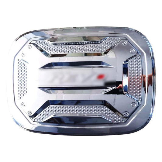 Chrome Exterior Fuel Tank Cap Lid Cover For 2015-2020 Toyota Hilux Revo Rocco