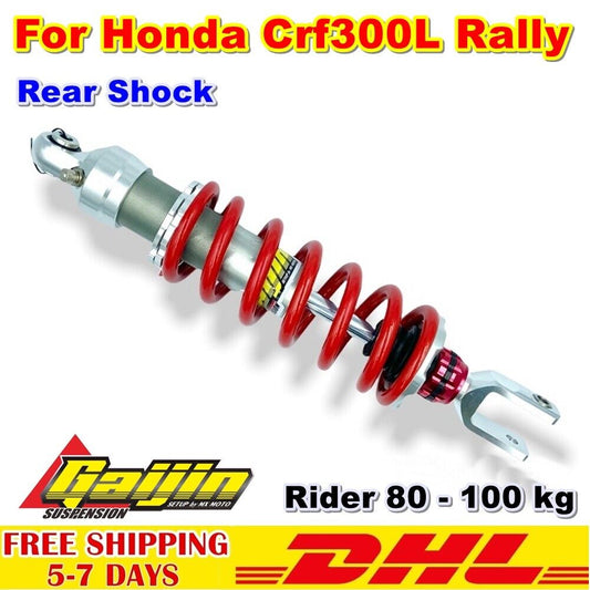 Rear Shock Honda Crf 300 L Rally (80-100kg) Suspension Absorber Bike Dirt Spring