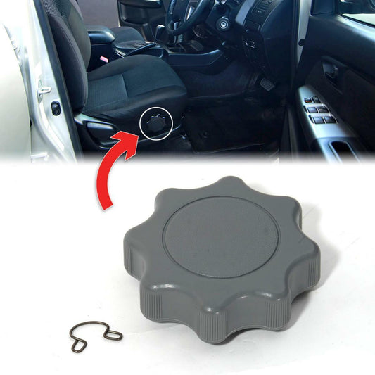 Car Seat Adjust Handle Knob Dark Grey For Toyota 05-14 Hilux Pickup Interior Car
