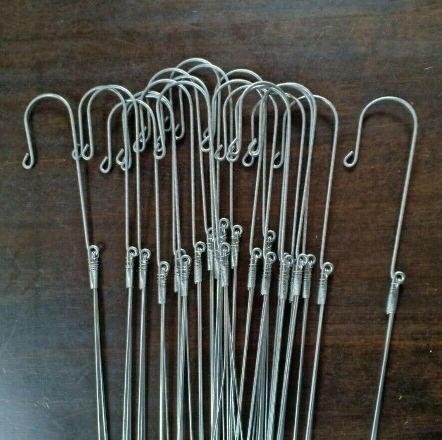 12x Hanging Wire Orchid Vanda Hanger Planter Flowers Plant Garden Baskets
