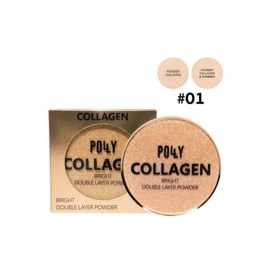 Polly Collagen Bright Double Layer Powder P001 #01 11 g